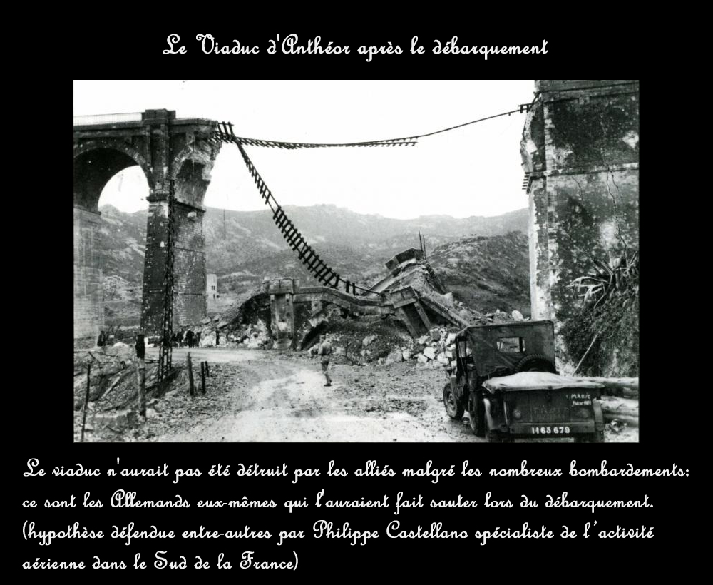 1944 destruction Viaduc d'Anthéor