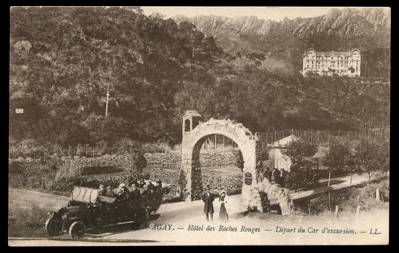 1900 Dpart promenade dans l'Estrel