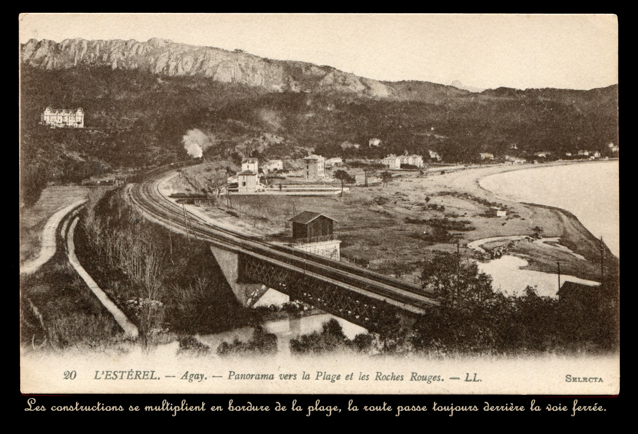 1920-1930 constructions bord de plage