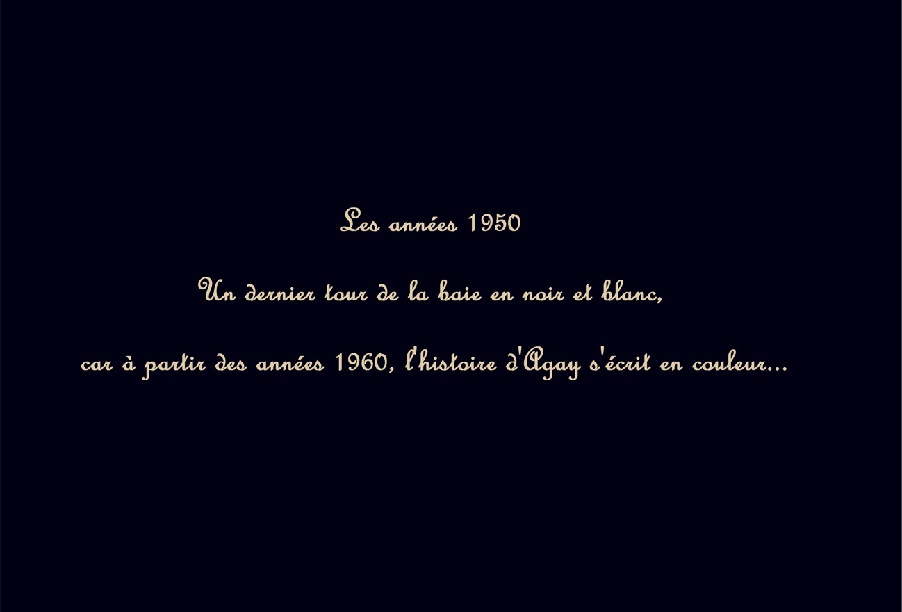 Agay 1950 texte